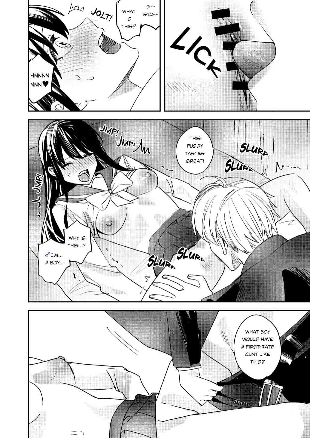 Hentai Manga Comic-If Only They Were Girls-Read-9